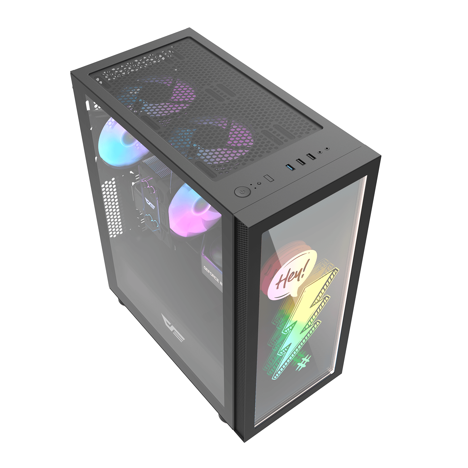 DarkFlash Casing DK210 Graffiti Black DarkFlash Casing DK210 Graffiti Black